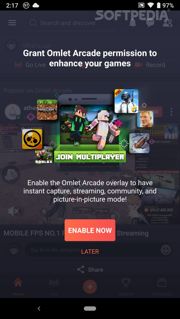 Omlet Arcade screenshot #1