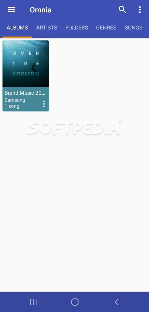 Omnia Music Player - Hi-Res MP3 Player, APE Player screenshot #1