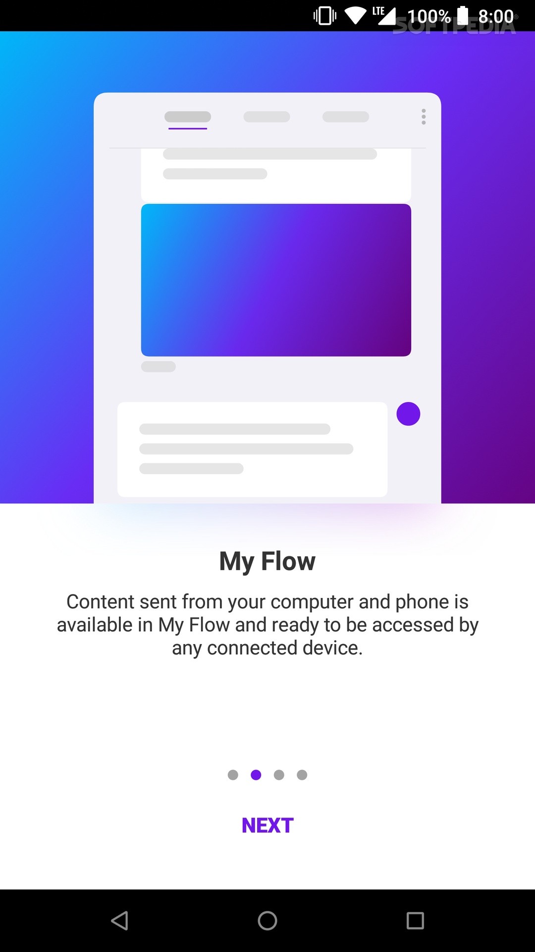 Opera Touch: the fast, new browser with Flow screenshot #1