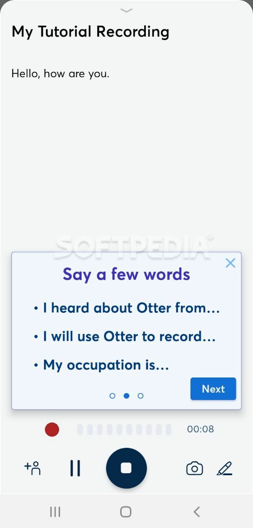Otter Voice Meeting Notes (for English) screenshot #1