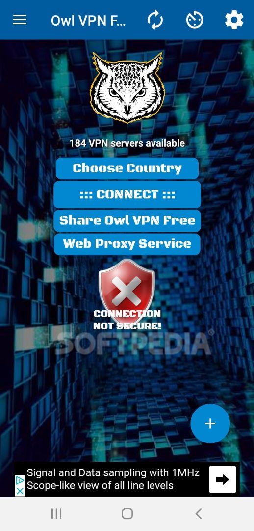 Owl VPN Free - Internet Freedom, Privacy & Safety screenshot #0