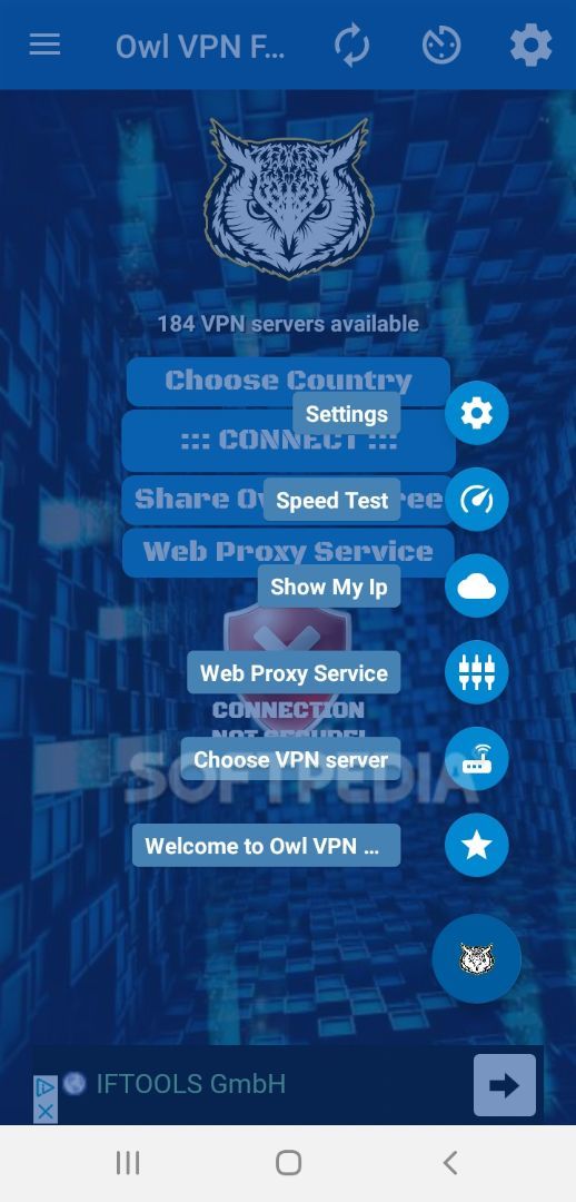 Owl VPN Free - Internet Freedom, Privacy & Safety screenshot #2