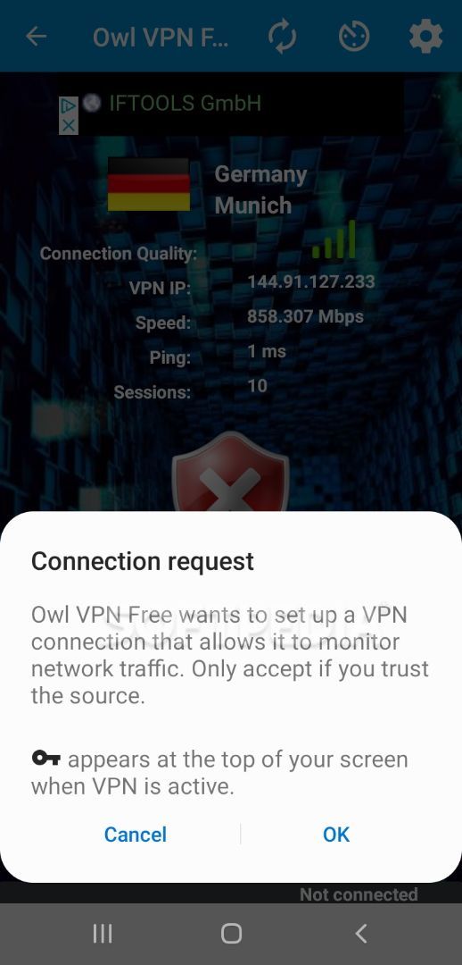 Owl VPN Free - Internet Freedom, Privacy & Safety screenshot #5