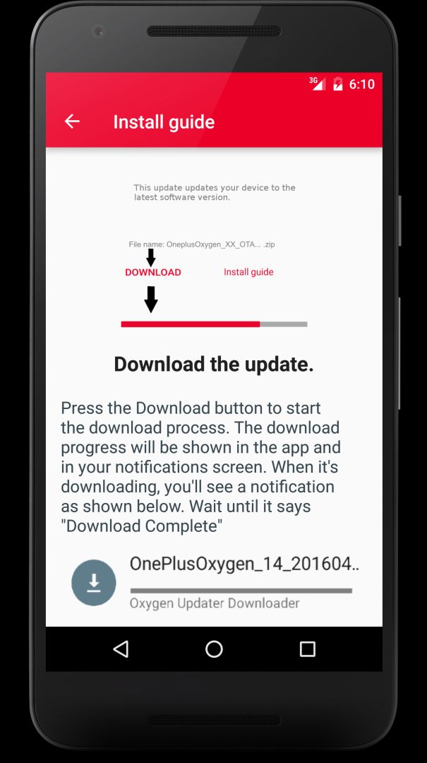 Oxygen Updater screenshot #2