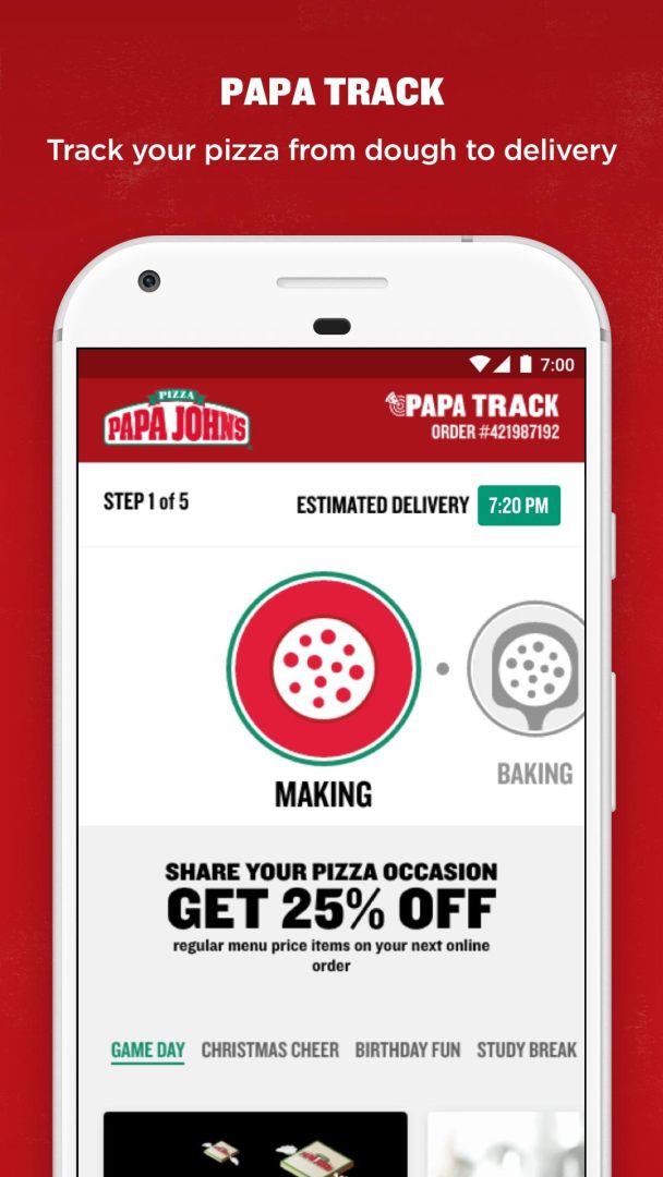 Papa John's Pizza screenshot #4