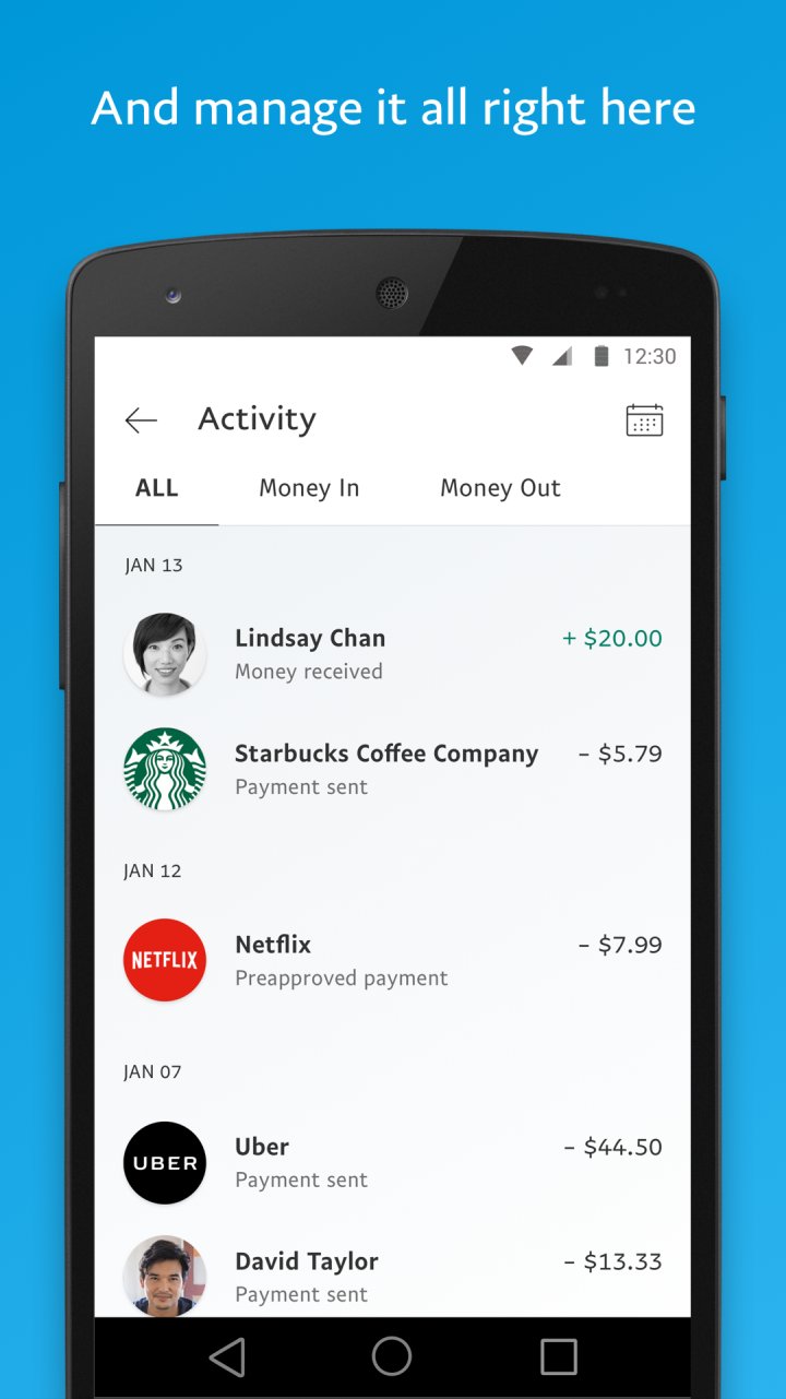 PayPal Mobile Cash screenshot #4