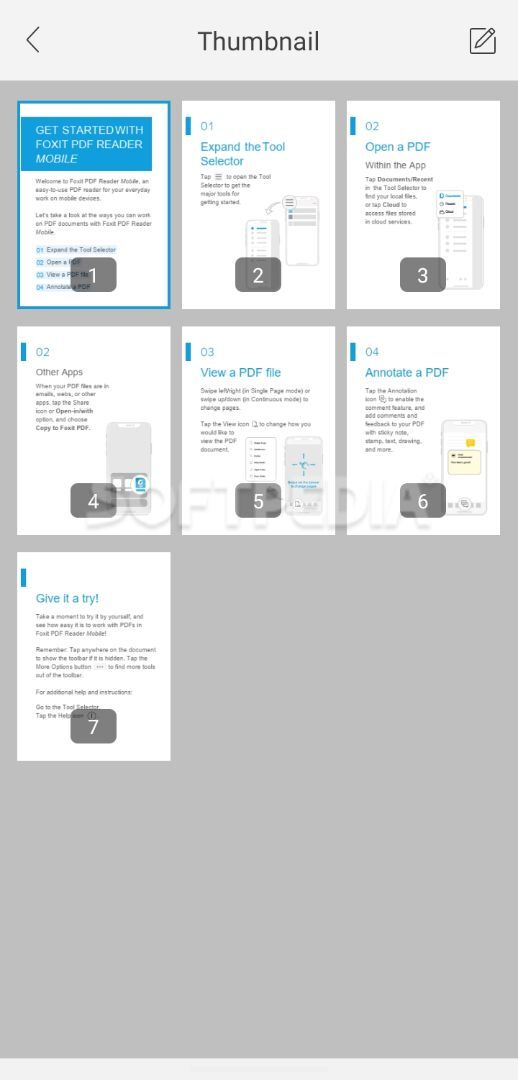 Foxit PDF Reader Mobile - Edit and Convert screenshot #2