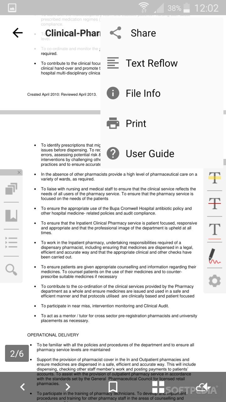 PDF Reader screenshot #2