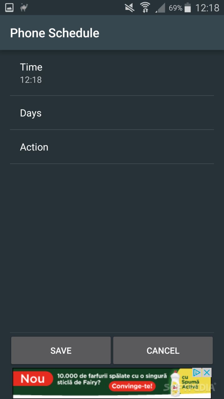 Phone Schedule screenshot #2