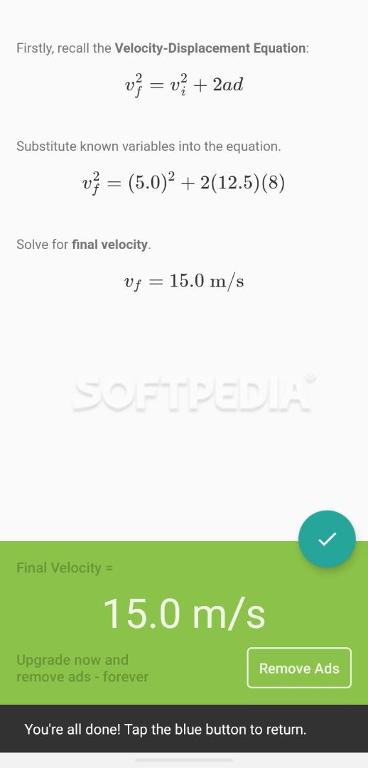 PhyWiz - Physics Solver screenshot #5
