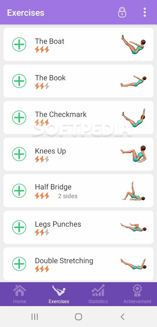 Pilates workout routine－Fitness exercises at home screenshot #5