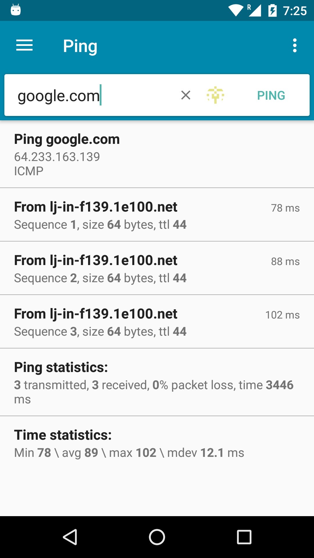 PingTools Network Utilities screenshot #5
