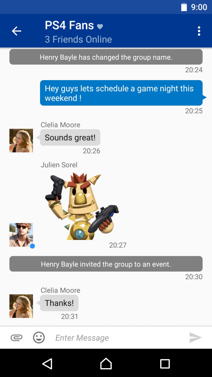 PlayStation Messages screenshot #1
