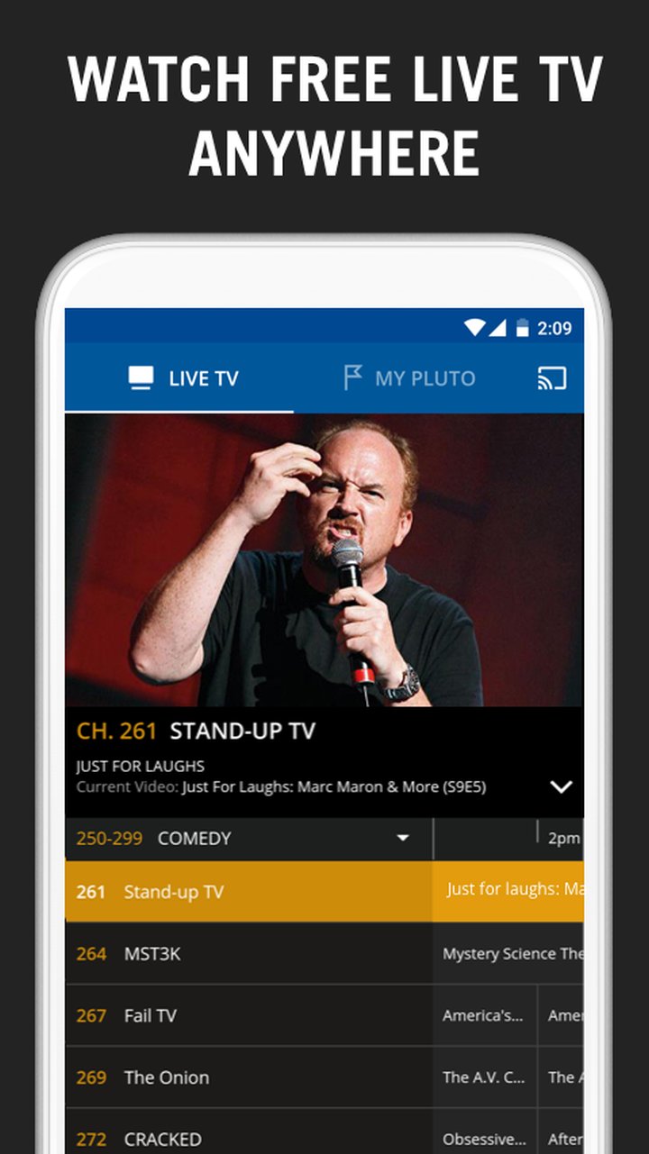 Pluto TV screenshot #0