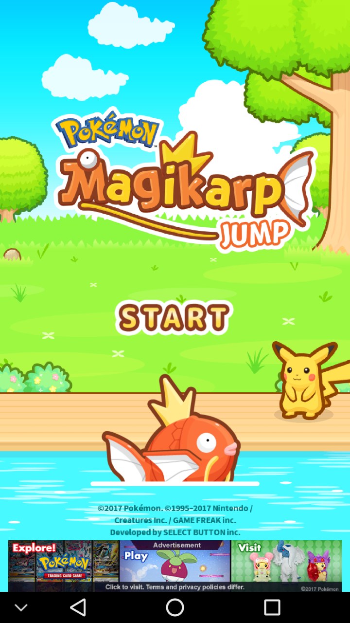 Pokémon: Magikarp Jump screenshot #0