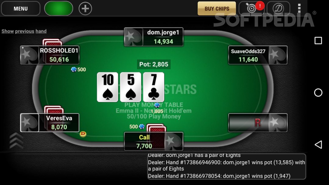 pokerstars real money apk