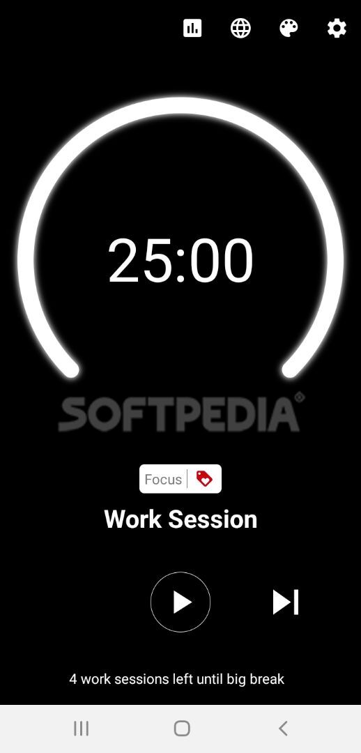 Pomodoro Smart Timer - A Productivity Timer App screenshot #0