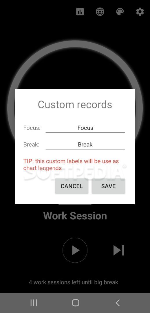 Pomodoro Smart Timer - A Productivity Timer App screenshot #1