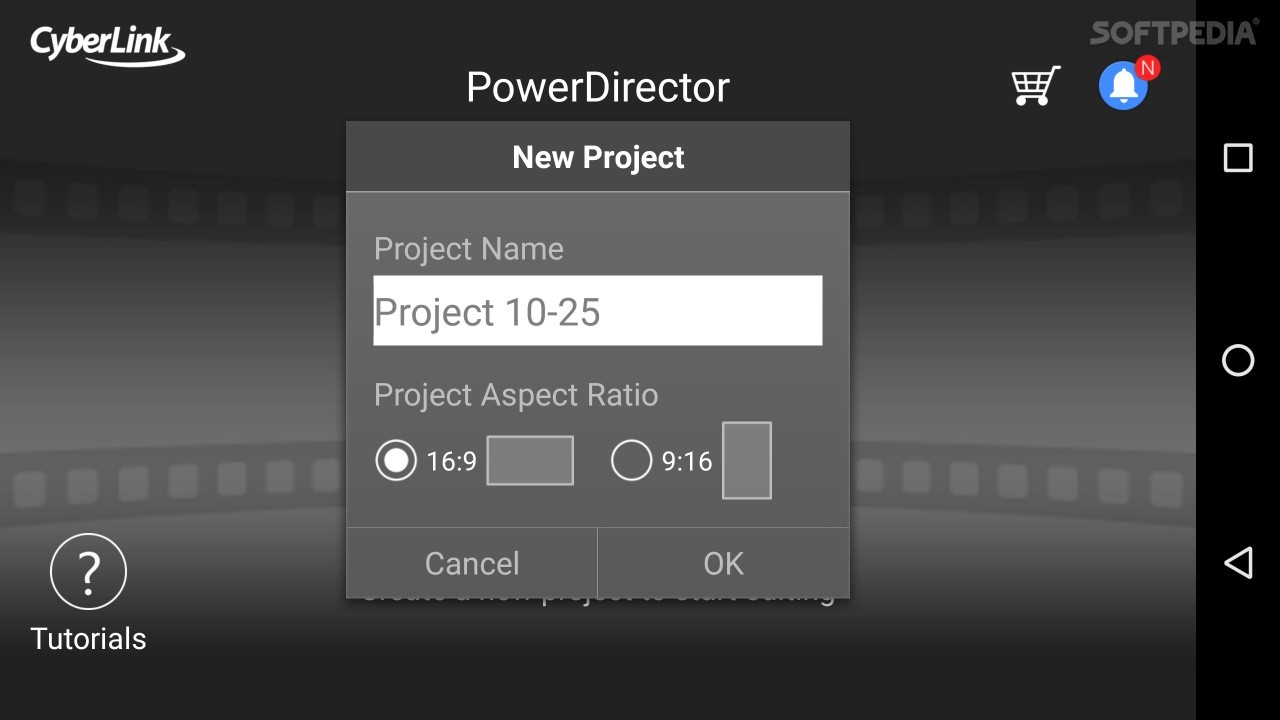 PowerDirector screenshot #1
