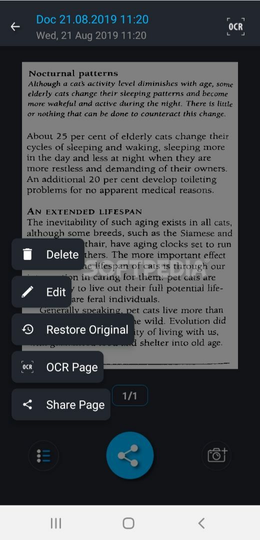 Free PDF Scanner with OCR - PrimeScanner screenshot #4
