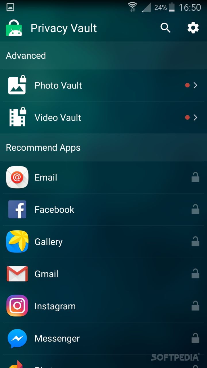 Privacy Vault screenshot #1