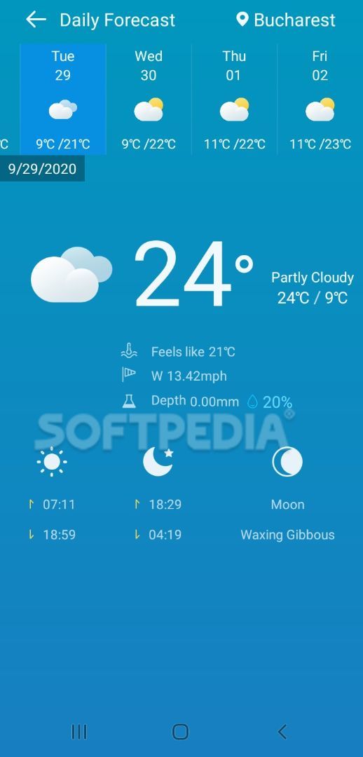 ProWeather-Daily Weather Forecasts, Realtime screenshot #2