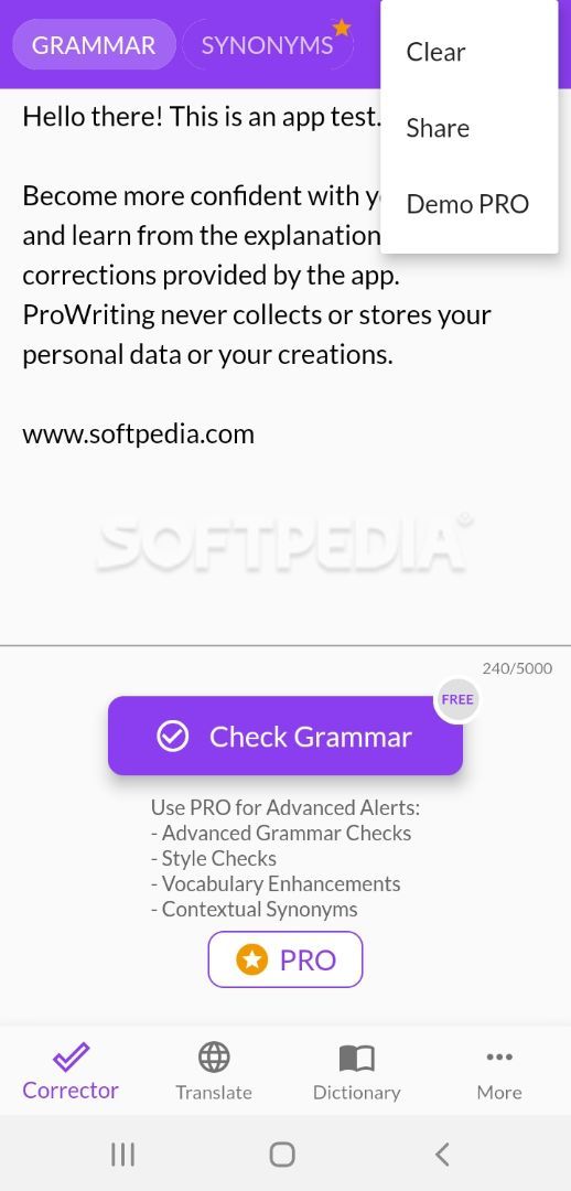 ProWriting: Grammar, Style & Spell Checker screenshot #3