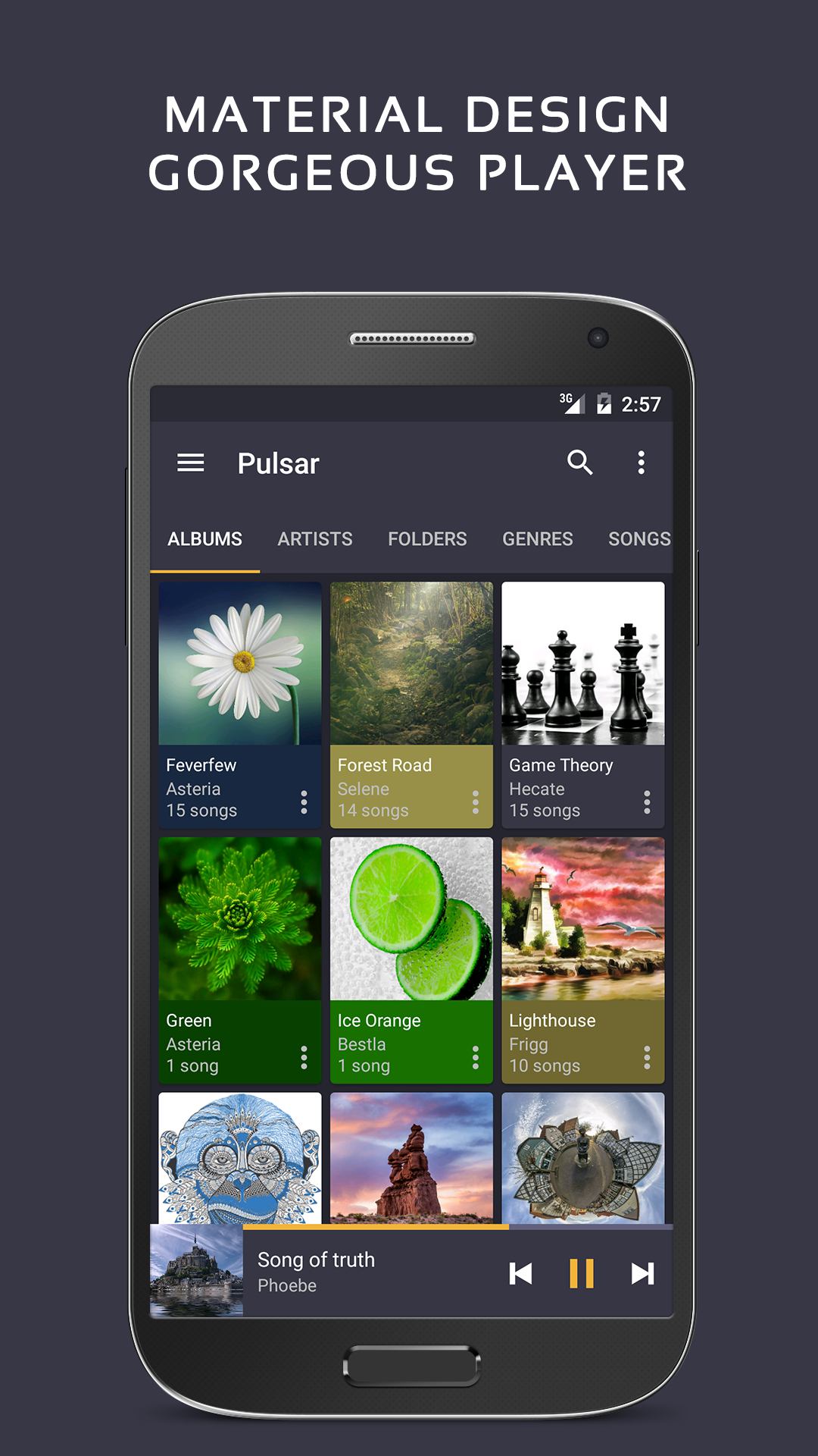 Pulsar Music Player screenshot #0