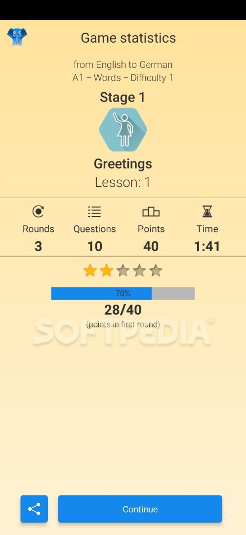 Qlango: Learning French, Spanish, German and more screenshot #4
