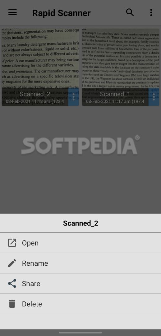 Camera Scanner, Scan Documents - Rapid Scanner screenshot #3