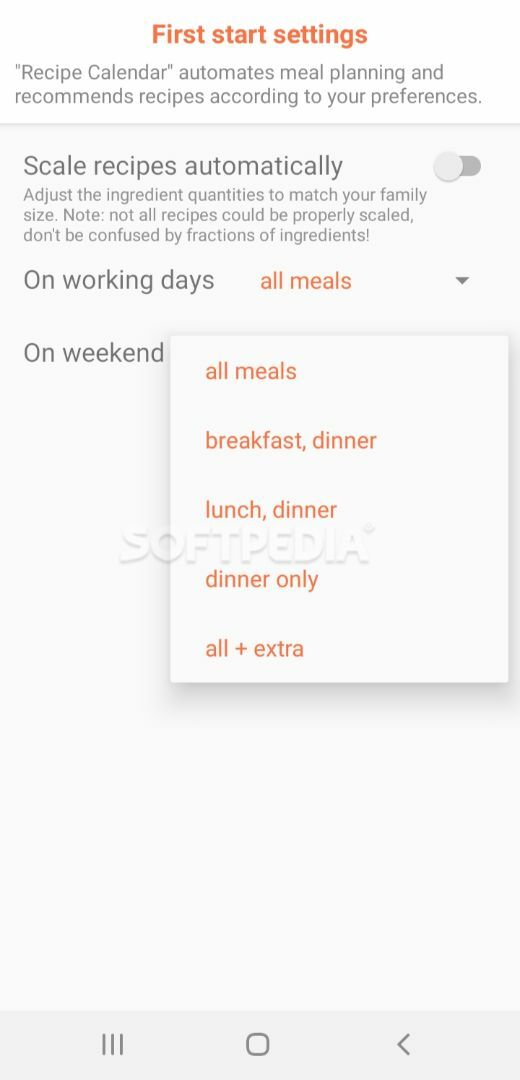 Recipe Calendar - Meal Planner screenshot #0