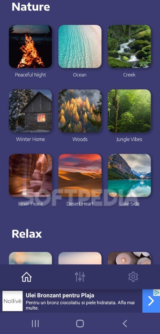 Relax.me - Rain Sounds, Sleep, Relax & Meditation screenshot #1