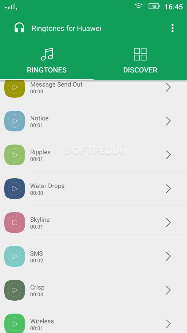 Ringtones for Huawei Mate10 and P10 screenshot #1