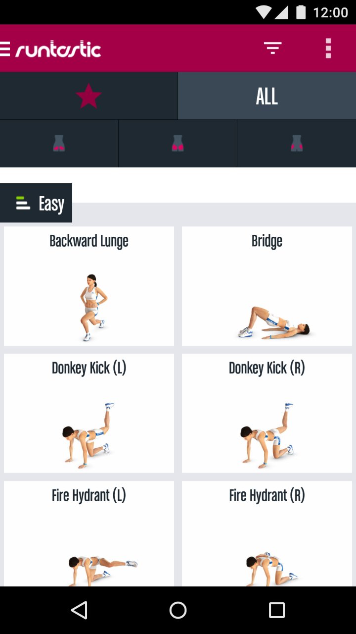 Runtastic Butt Trainer Workout screenshot #1
