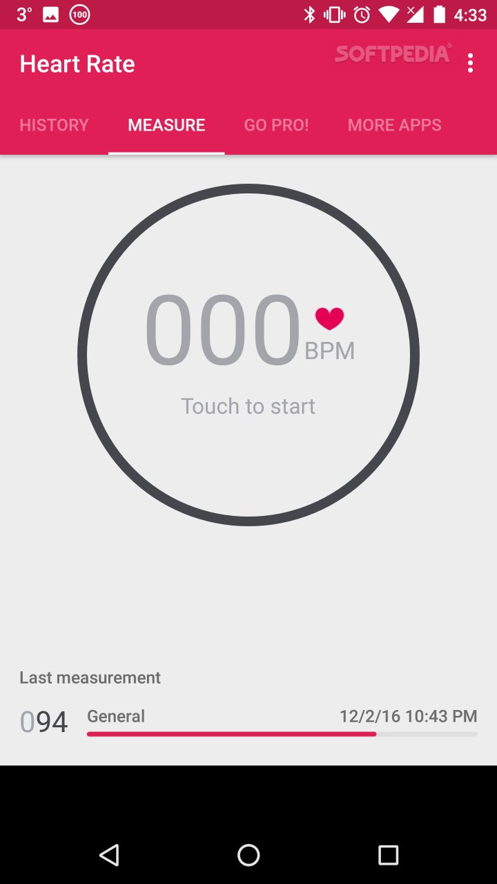 Runtastic Heart Rate Monitor screenshot #3