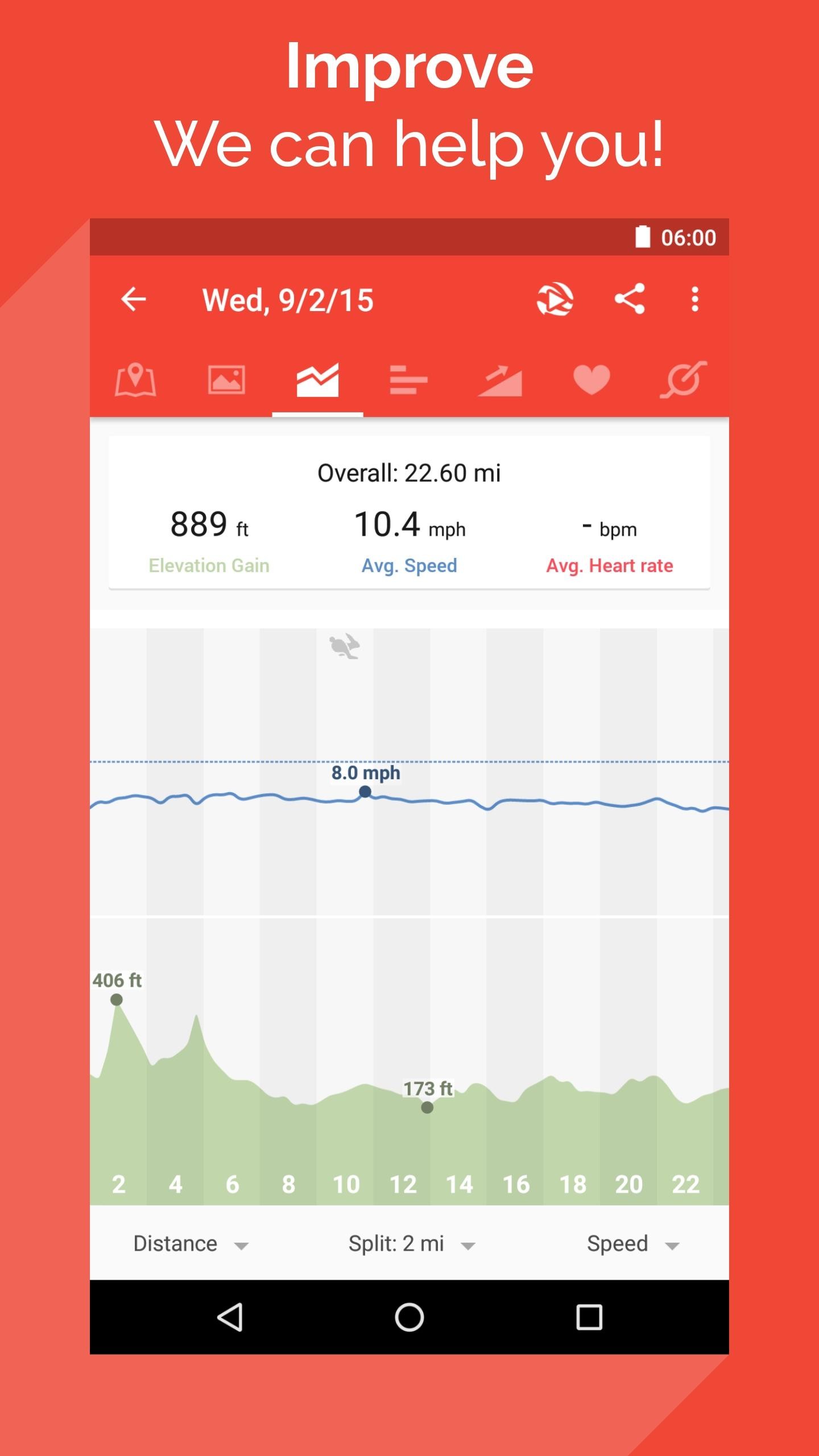 Runtastic Road Bike Tracker screenshot #3