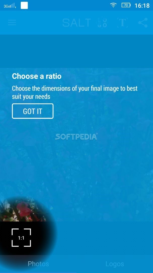 SALT - Watermark, resize & add text to photos screenshot #1