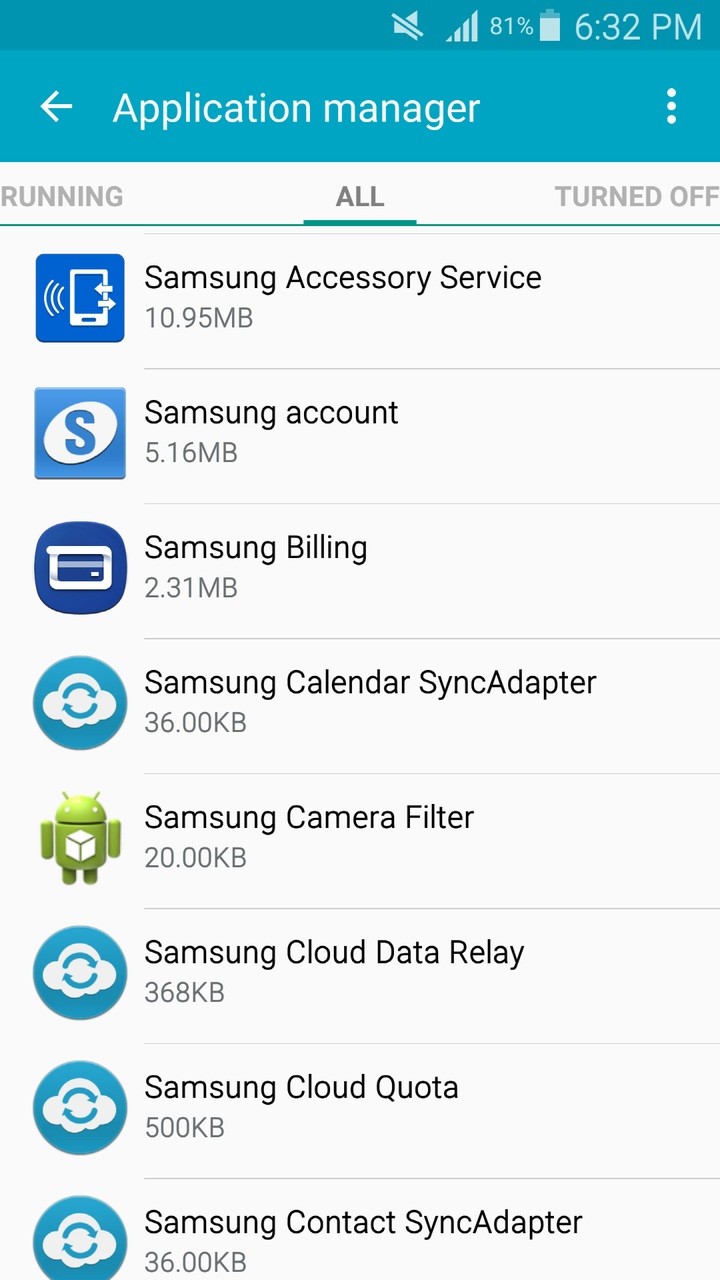 Samsung Accessory Service screenshot #1
