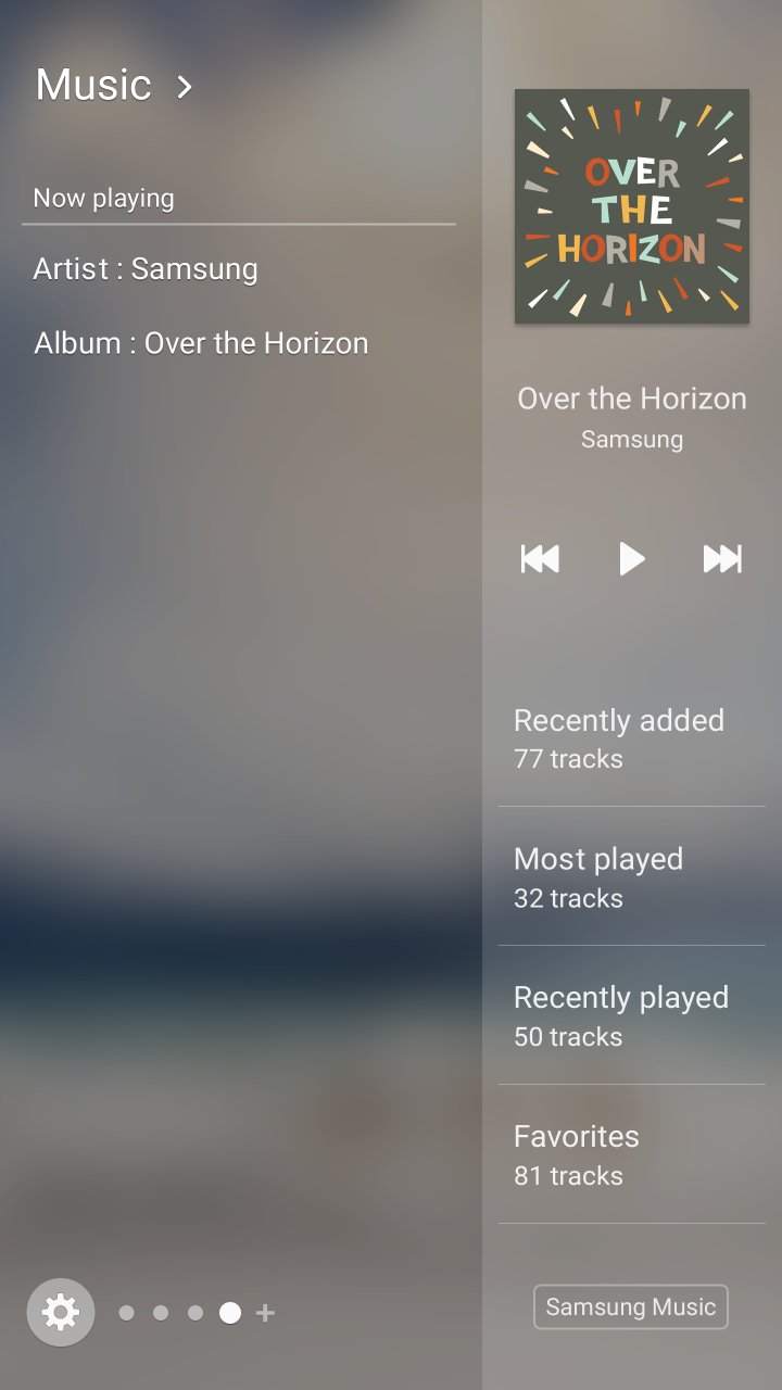 Samsung Music screenshot #1