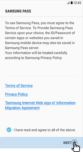 Samsung Pass Provider screenshot #3