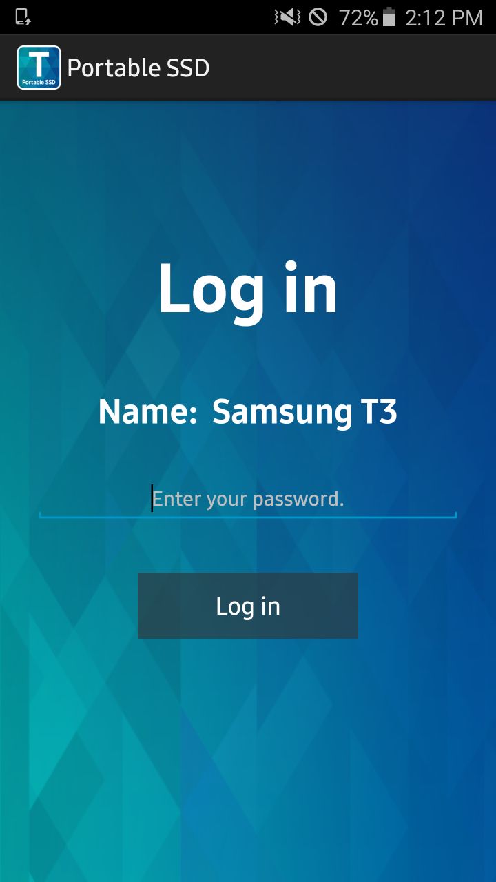 Samsung Portable SSD screenshot #0