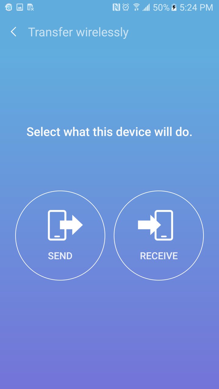 Samsung Smart Switch Mobile screenshot #1