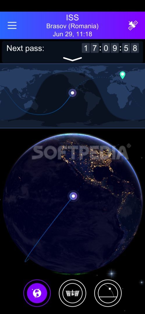 Satellite Tracker by Star Walk screenshot #1