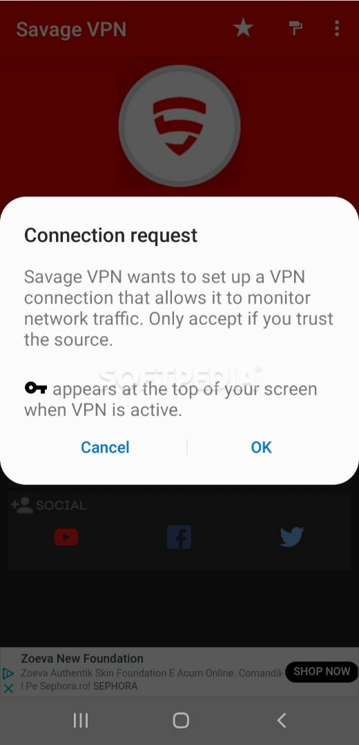 Savage VPN - Unlimited Free VPN screenshot #3