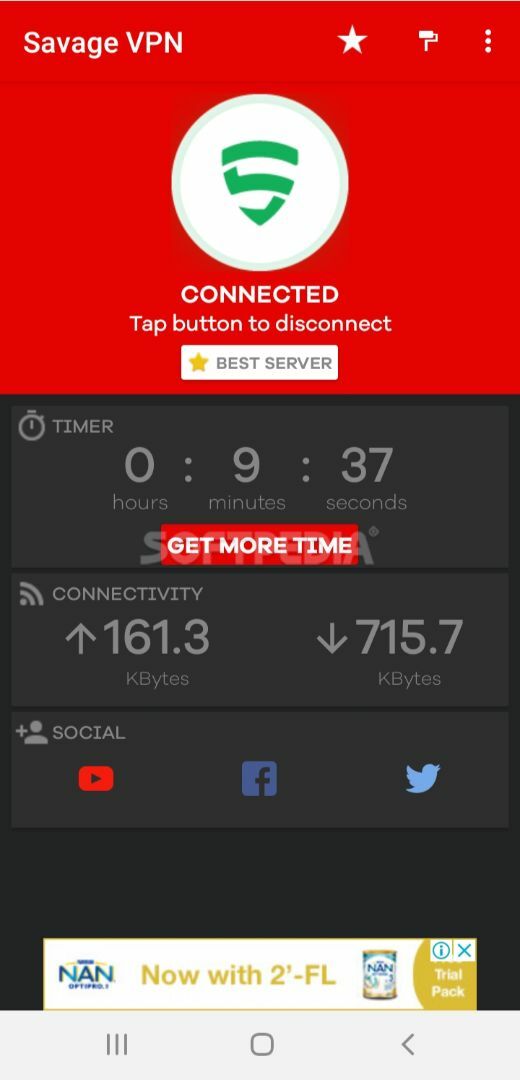 Savage VPN - Unlimited Free VPN screenshot #4