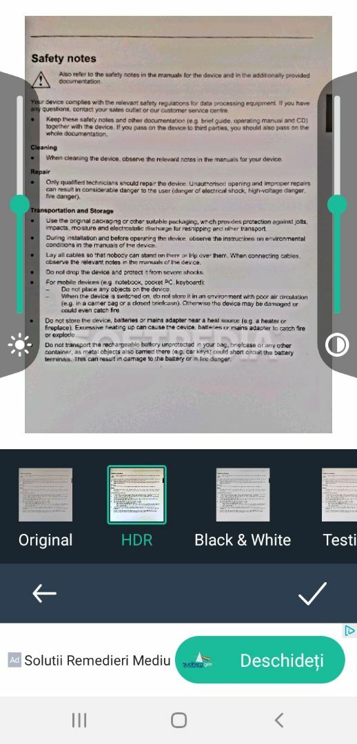 Scanner App - PDF Scanner Document Scan OCR screenshot #2