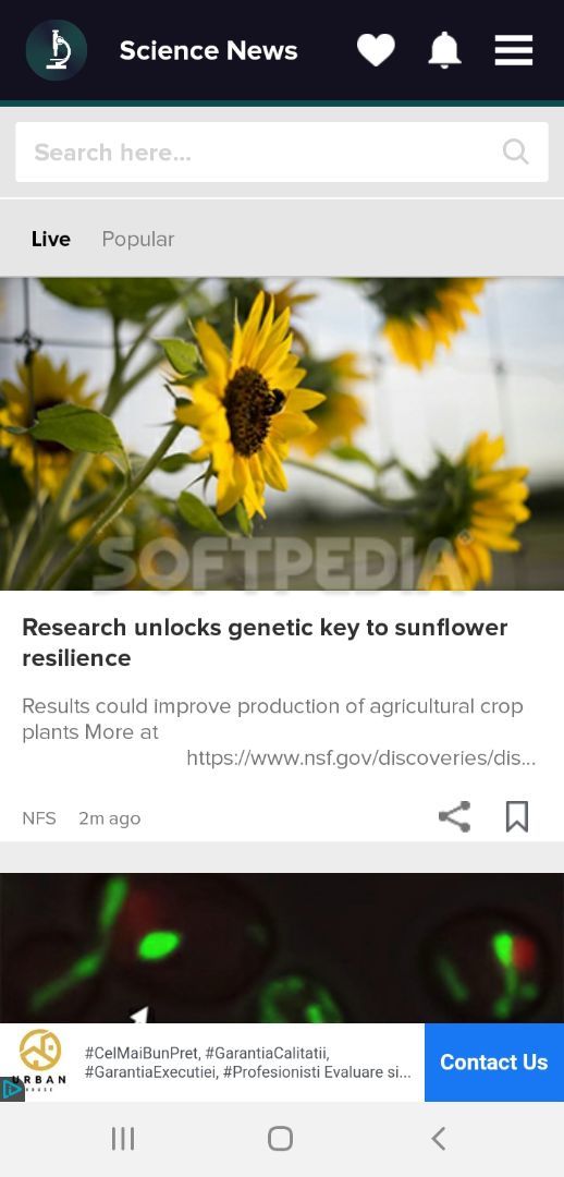 Science News | Science News & Science Reviews screenshot #0
