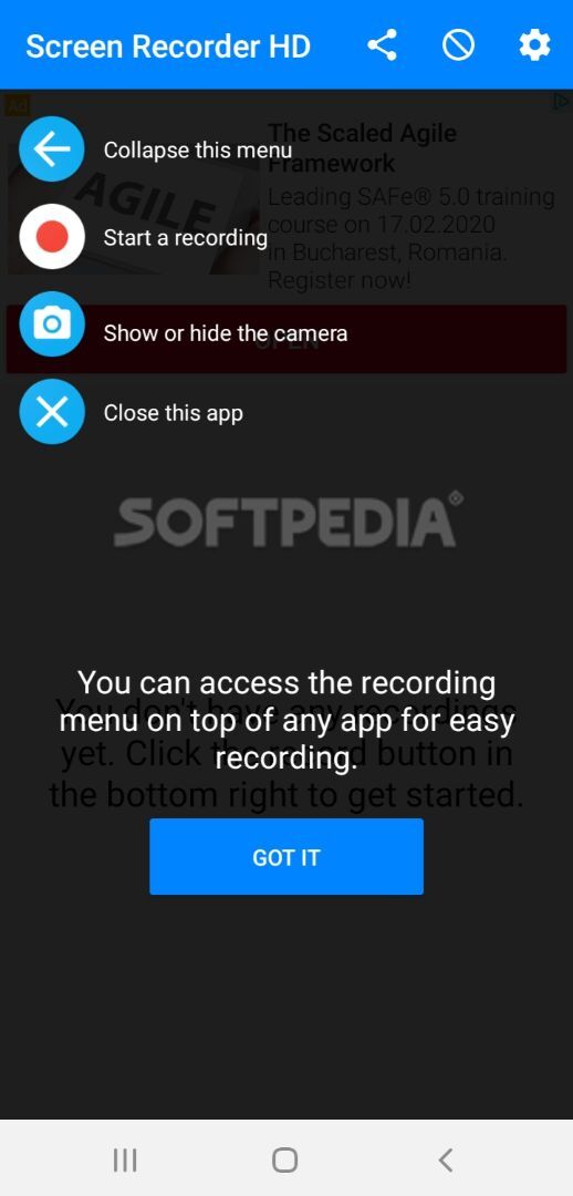 Screen Recorder - Record with Facecam And Audio screenshot #0