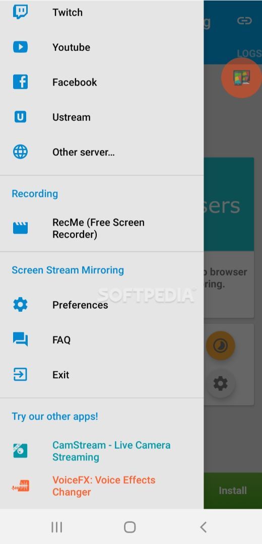 Screen Stream Mirroring screenshot #1