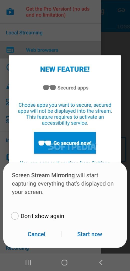Screen Stream Mirroring screenshot #2